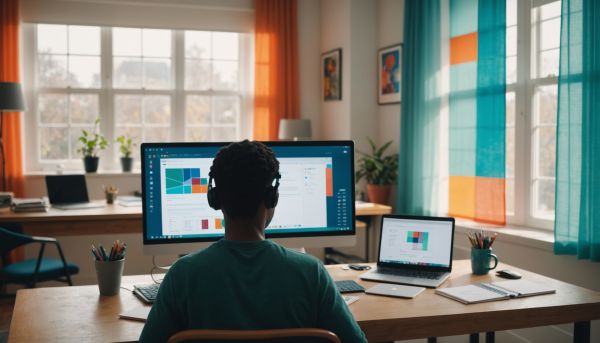 Suivre des cours en ligne avec l'enseignement à distance
